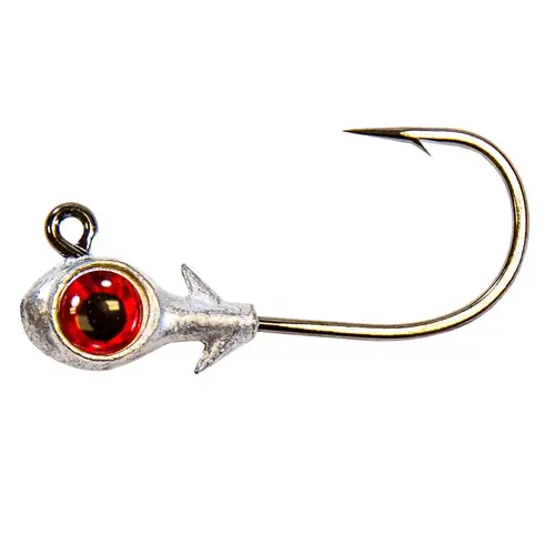 Trout Eye Finesse Jigheads, 3/16 oz., 3-Pack Red Trout Eye Finesse Jigheads, 3/16 oz., 3-Pack Red