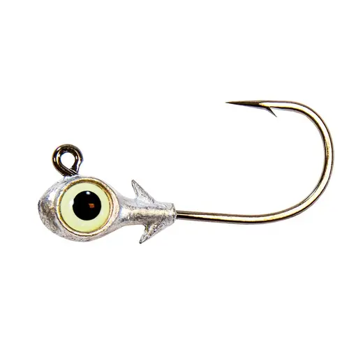 Trout Eye Finesse Jigheads, 3/16 oz., 3-Pack Glow Trout Eye Finesse Jigheads, 3/16 oz., 3-Pack Glow