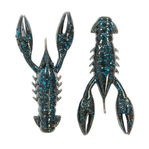 2 1/2" TRD Crawz, 6-Pack Black/Blue 2 1/2" TRD Crawz, 6-Pack Black/Blue