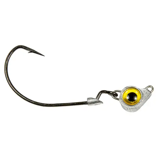 Texas Eye Jigheads, 3-Pack Gold Texas Eye Jigheads, 3-Pack Gold