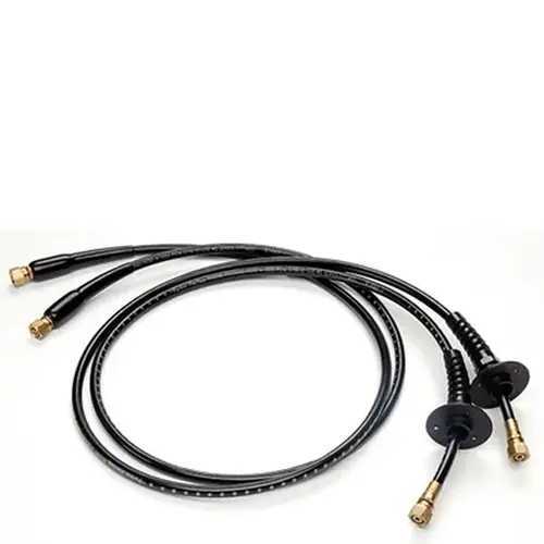 Hydraulic Hose Kit with Bulkhead Fittings, 24 ft Hydraulic Hose Kit with Bulkhead Fittings, 24 ft