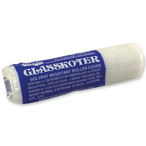 9" Glasskoter All Purpose Roller Cover, 1/4" Nap 9" Glasskoter All Purpose Roller Cover, 1/4" Nap