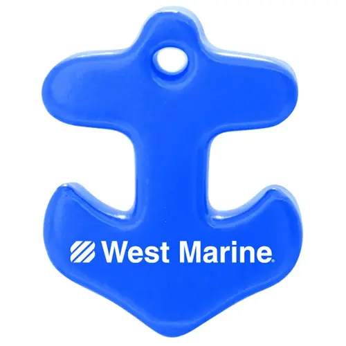 Floating Anchor Key Chain Bahama Blue Floating Anchor Key Chain Bahama Blue