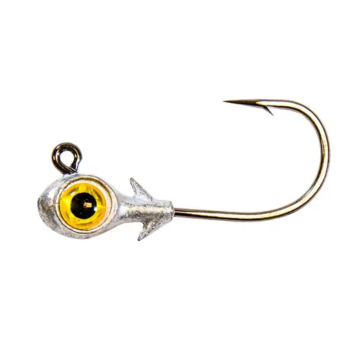 Trout Eye Finesse Jigheads, 3/16 oz., 3-Pack Gold Trout Eye Finesse Jigheads, 3/16 oz., 3-Pack Gold