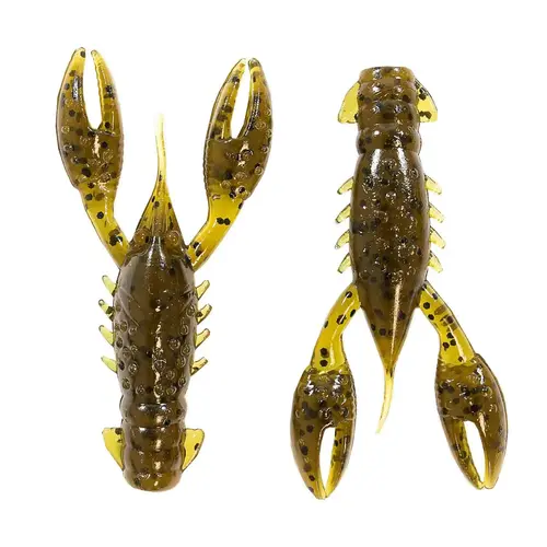 2 1/2" TRD Crawz, 6-Pack Green Pumpkin 2 1/2" TRD Crawz, 6-Pack Green Pumpkin