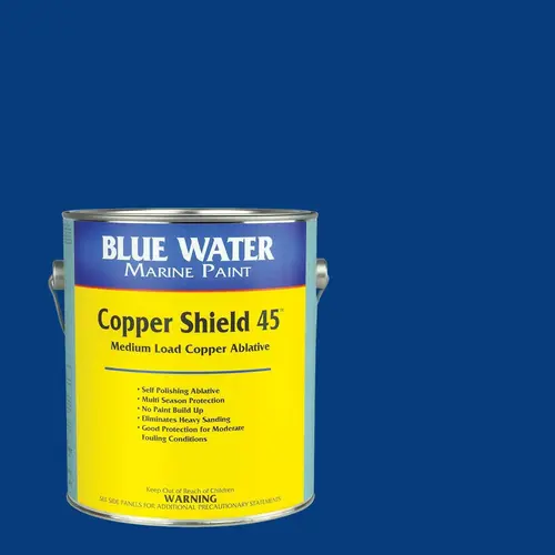 Copper Shield 45 Bottom Paint, Royal Blue, Quart Copper Shield 45 Bottom Paint, Royal Blue, Quart