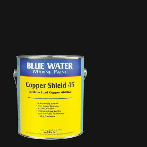 Copper Shield 45 Bottom Paint, Marine Black, Quart Copper Shield 45 Bottom Paint, Marine Black, Quart