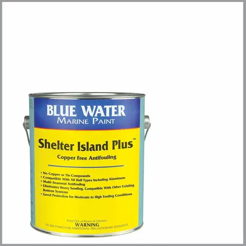 Shelter Island Plus Bottom Paint, White, Quart Shelter Island Plus Bottom Paint, White, Quart