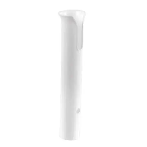 Thru Bolt Surface Mount Rod Holder, White Thru Bolt Surface Mount Rod Holder, White