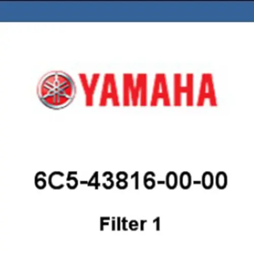 Yamaha 6C5-43816-00-00 Filter 1 Yamaha 6C5-43816-00-00 Filter 1
