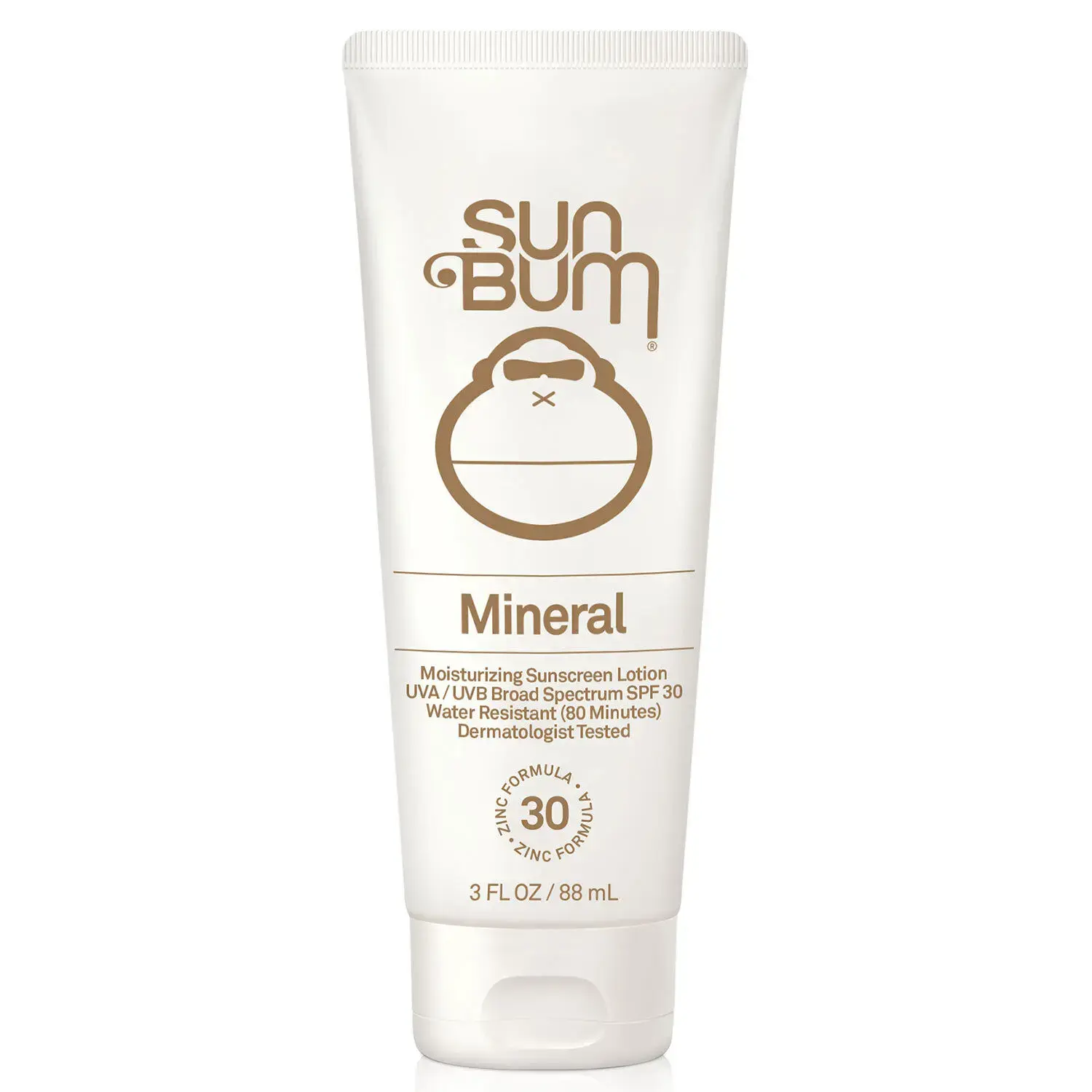 SUN BUM Mineral SPF 30 Sunscreen Lotion 3 oz. 20-62340 SUN BUM Mineral SPF 30 Sunscreen Lotion 3 oz. 20-62340