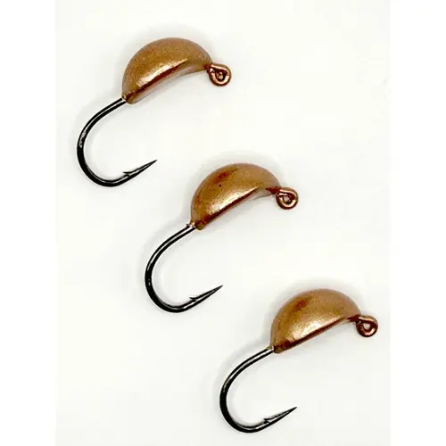 SaltRaid RD Jigheads Orange-Brown SaltRaid RD Jigheads Orange-Brown