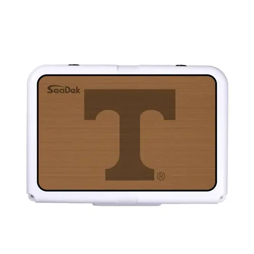 SeaDek Cooler Pad - Collegiate Collection - Fits RTIC 20 - Mocha / Black, University of Tennessee Knoxville SeaDek Cooler Pad - Collegiate Collection - Fits RTIC 20 - Mocha / Black, University of Tennessee Knoxville