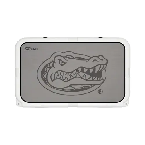 SeaDek Cooler Pad - Collegiate Collection - Fits YETI Tundra 45 - Storm Gray / Black, University of Florida SeaDek Cooler Pad - Collegiate Collection - Fits YETI Tundra 45 - Storm Gray / Black, University of Florida