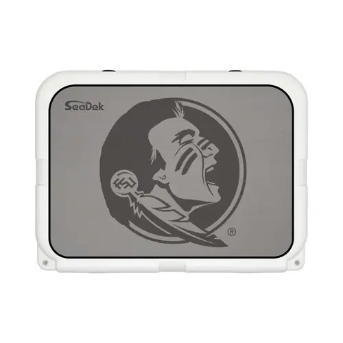 SeaDek Cooler Pad - Collegiate Collection - Fits YETI Tundra 35 - Storm Gray / Black, Florida State University SeaDek Cooler Pad - Collegiate Collection - Fits YETI Tundra 35 - Storm Gray / Black, Florida State University