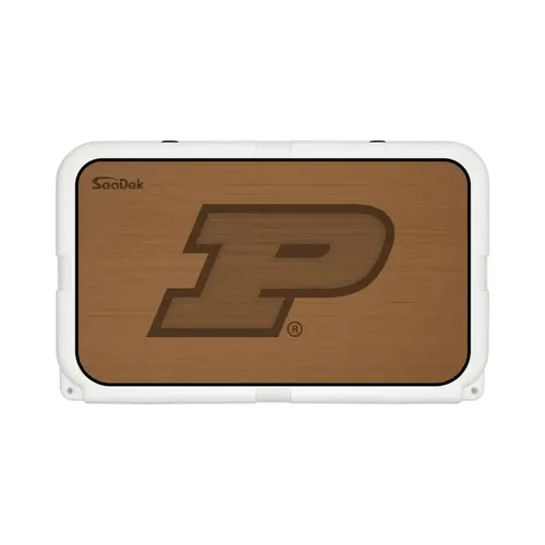 SeaDek Cooler Pad - Collegiate Collection - Fits YETI Tundra 45 - Mocha / Black, Purdue University SeaDek Cooler Pad - Collegiate Collection - Fits YETI Tundra 45 - Mocha / Black, Purdue University