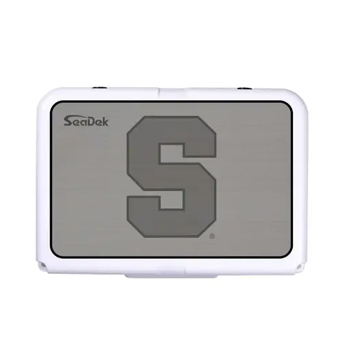 SeaDek Cooler Pad - Collegiate Collection - Fits RTIC 20 - Storm Gray / Black, University of Syracuse SeaDek Cooler Pad - Collegiate Collection - Fits RTIC 20 - Storm Gray / Black, University of Syracuse