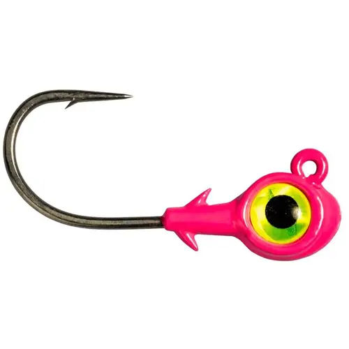 Trout Eye X Jig Heads, 3-Pack Pink/Chartreuse Trout Eye X Jig Heads, 3-Pack Pink/Chartreuse