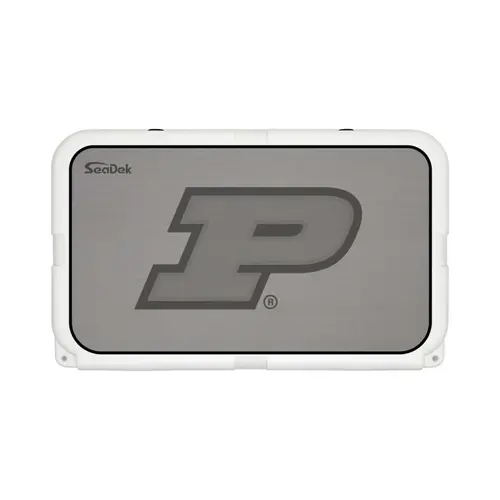 SeaDek Cooler Pad - Collegiate Collection - Fits YETI Tundra 45 - Storm Gray / Black, Purdue University SeaDek Cooler Pad - Collegiate Collection - Fits YETI Tundra 45 - Storm Gray / Black, Purdue University
