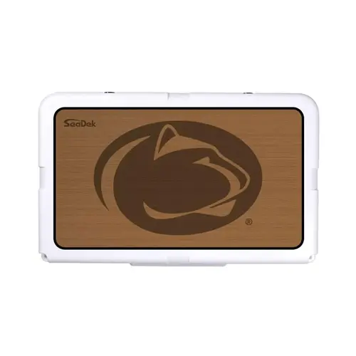 SeaDek Cooler Pad - Collegiate Collection - Fits RTIC 45 - Mocha / Black, Pennsylvania State University SeaDek Cooler Pad - Collegiate Collection - Fits RTIC 45 - Mocha / Black, Pennsylvania State University