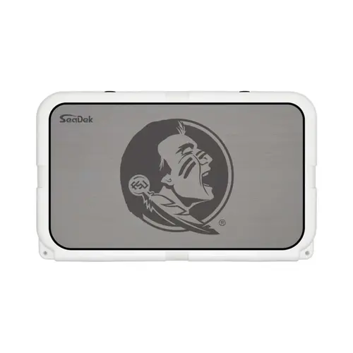 SeaDek Cooler Pad - Collegiate Collection - Fits YETI Tundra 45 - Storm Gray / Black, Florida State University SeaDek Cooler Pad - Collegiate Collection - Fits YETI Tundra 45 - Storm Gray / Black, Florida State University