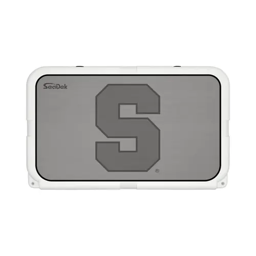 SeaDek Cooler Pad - Collegiate Collection - Fits YETI Tundra 45 - Storm Gray / Black, University of Syracuse SeaDek Cooler Pad - Collegiate Collection - Fits YETI Tundra 45 - Storm Gray / Black, University of Syracuse