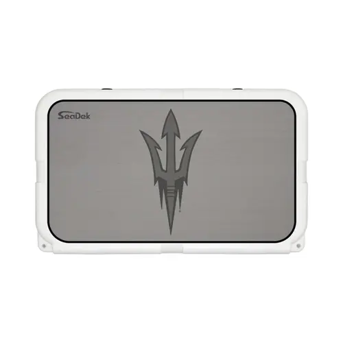 SeaDek Cooler Pad - Collegiate Collection - Fits YETI Tundra 45 - Storm Gray / Black, Arizona State University SeaDek Cooler Pad - Collegiate Collection - Fits YETI Tundra 45 - Storm Gray / Black, Arizona State University