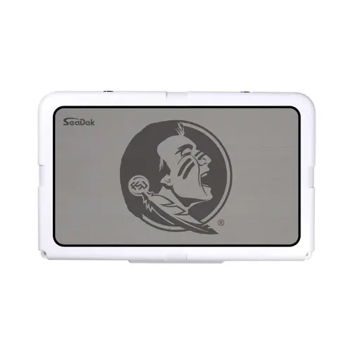 SeaDek Cooler Pad - Collegiate Collection - Fits RTIC 45 - Storm Gray / Black, Florida State University SeaDek Cooler Pad - Collegiate Collection - Fits RTIC 45 - Storm Gray / Black, Florida State University
