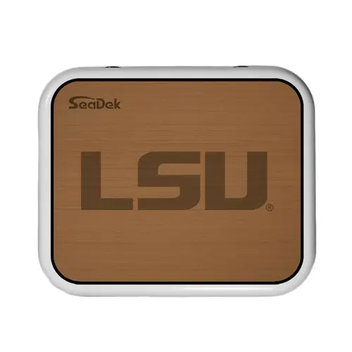 SeaDek Cooler Pad - Collegiate Collection - Fits YETI Roadie 24 - Mocha / Black, LSU SeaDek Cooler Pad - Collegiate Collection - Fits YETI Roadie 24 - Mocha / Black, LSU