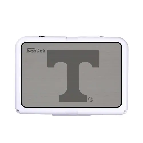 SeaDek Cooler Pad - Collegiate Collection - Fits RTIC 20 - Storm Gray / Black, University of Tennessee Knoxville SeaDek Cooler Pad - Collegiate Collection - Fits RTIC 20 - Storm Gray / Black, University of Tennessee Knoxville