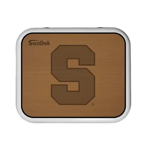 SeaDek Cooler Pad - Collegiate Collection - Fits YETI Roadie 24 - Mocha / Black, University of Syracuse SeaDek Cooler Pad - Collegiate Collection - Fits YETI Roadie 24 - Mocha / Black, University of Syracuse