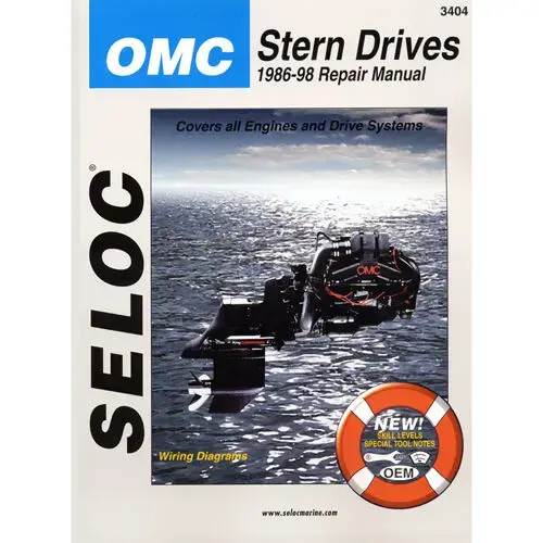 Repair Manual - OMC Cobra Stern Drive, 1986-1998, All models Repair Manual - OMC Cobra Stern Drive, 1986-1998, All models