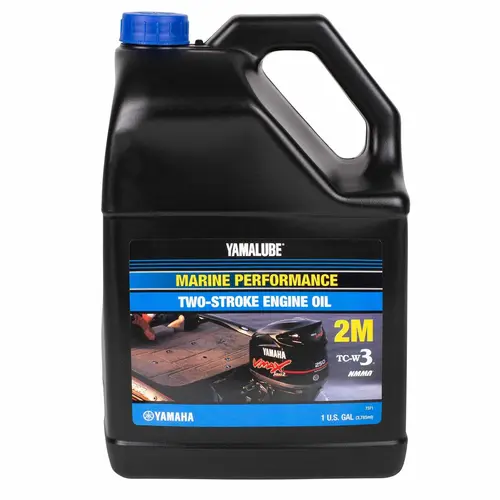 Yamalube 2M TC-W3 2 Stroke Conventional Marine Engine Oil, 1 Gallon Yamalube 2M TC-W3 2 Stroke Conventional Marine Engine Oil, 1 Gallon