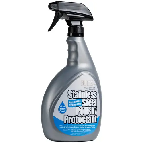 Flitz Stainless Steel Polish & Protectant, 32oz. Flitz Stainless Steel Polish & Protectant, 32oz.