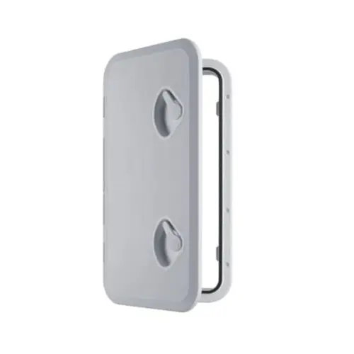 SEAFLO Marine Deck Access Hatch & Lid 24" x 14", White, Rectangular Inspection Hatch with 180 degree Opening, Non-Slip Surface SEAFLO Marine Deck Access Hatch & Lid 24" x 14", White, Rectangular Inspection Hatch with 180 degree Opening, Non-Slip Surface