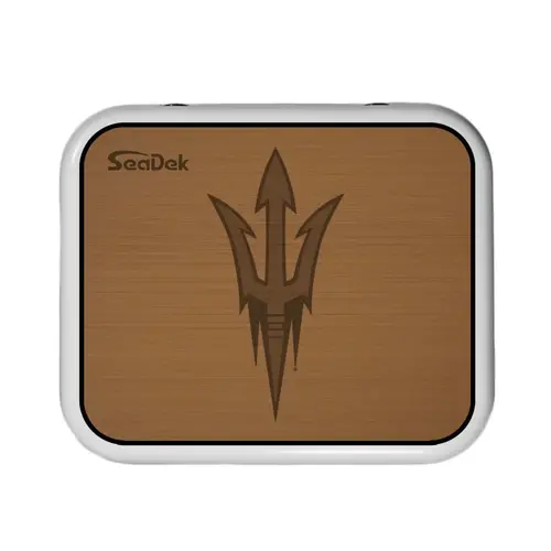 SeaDek Cooler Pad - Collegiate Collection - Fits YETI Roadie 24 - Mocha / Black, Arizona State University SeaDek Cooler Pad - Collegiate Collection - Fits YETI Roadie 24 - Mocha / Black, Arizona State University