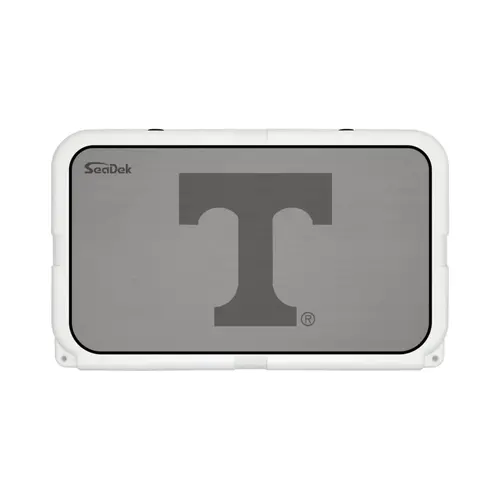 SeaDek Cooler Pad - Collegiate Collection - Fits YETI Tundra 45 - Storm Gray / Black, University of Tennessee Knoxville SeaDek Cooler Pad - Collegiate Collection - Fits YETI Tundra 45 - Storm Gray / Black, University of Tennessee Knoxville