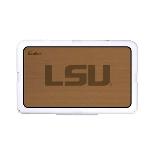 SeaDek Cooler Pad - Collegiate Collection - Fits RTIC 45 - Mocha / Black, LSU SeaDek Cooler Pad - Collegiate Collection - Fits RTIC 45 - Mocha / Black, LSU