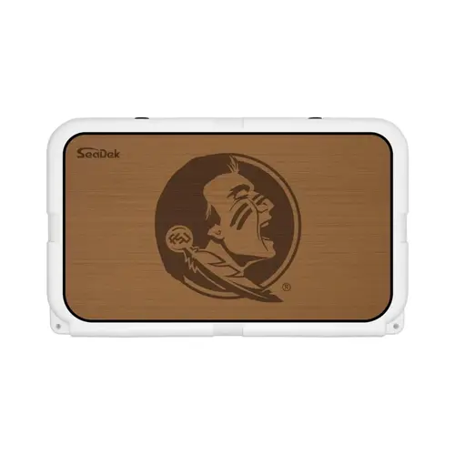 SeaDek Cooler Pad - Collegiate Collection - Fits YETI Tundra 45 - Mocha / Black, Florida State University SeaDek Cooler Pad - Collegiate Collection - Fits YETI Tundra 45 - Mocha / Black, Florida State University