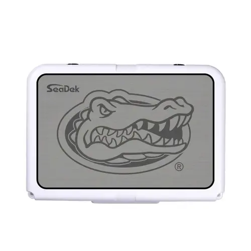 SeaDek Cooler Pad - Collegiate Collection - Fits RTIC 20 - Storm Gray / Black, University of Florida SeaDek Cooler Pad - Collegiate Collection - Fits RTIC 20 - Storm Gray / Black, University of Florida