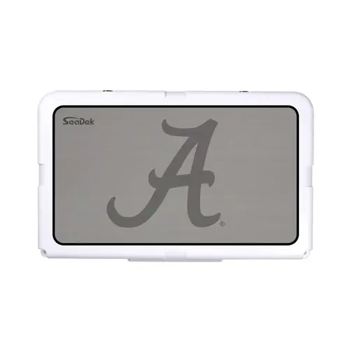 SeaDek Cooler Pad - Collegiate Collection - Fits RTIC 45 - Storm Gray / Black, University of Alabama SeaDek Cooler Pad - Collegiate Collection - Fits RTIC 45 - Storm Gray / Black, University of Alabama