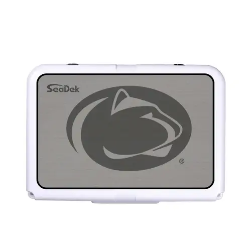 SeaDek Cooler Pad - Collegiate Collection - Fits RTIC 20 - Storm Gray / Black, Pennsylvania State University SeaDek Cooler Pad - Collegiate Collection - Fits RTIC 20 - Storm Gray / Black, Pennsylvania State University