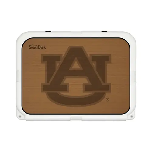 SeaDek Cooler Pad - Collegiate Collection - Fits YETI Tundra 35 - Mocha / Black, Auburn University SeaDek Cooler Pad - Collegiate Collection - Fits YETI Tundra 35 - Mocha / Black, Auburn University