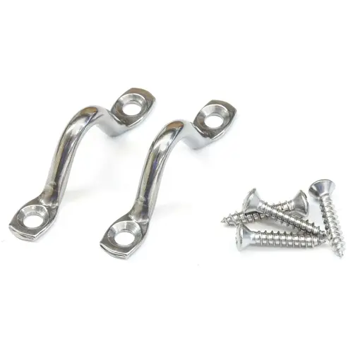 Stainless Steel Padeyes w/Stainless Screws Stainless Steel Padeyes w/Stainless Screws