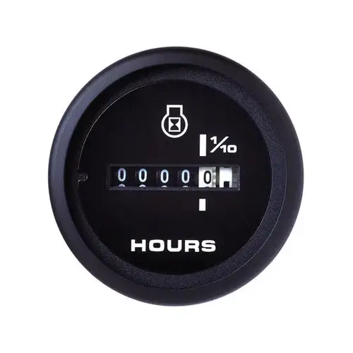 Amega Series Hourmeter Black Amega Series Hourmeter Black