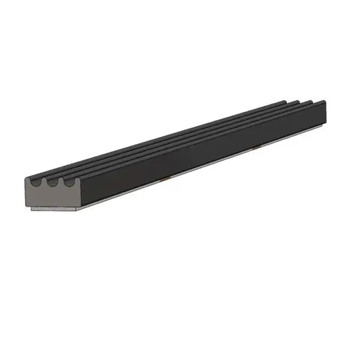 Rubber Seal Kit, Rectangle, 3/8" x 3/16" w/PSA 10 ft Rubber Seal Kit, Rectangle, 3/8" x 3/16" w/PSA 10 ft