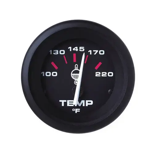 Amega Series Water Temperature Gauge Kit, Outboard Black Amega Series Water Temperature Gauge Kit, Outboard Black