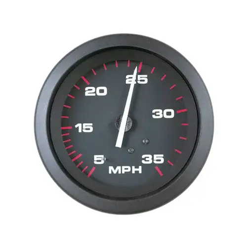 Amega Series Speedometer Kit, 35 mph Black Amega Series Speedometer Kit, 35 mph Black