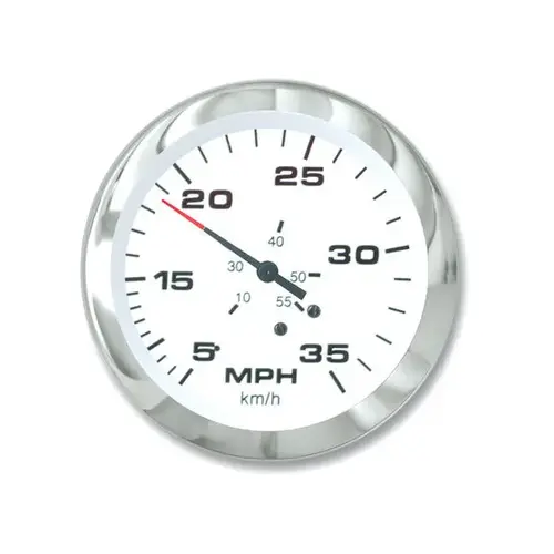 Lido Series Speedometer Kit, 35 mph White Lido Series Speedometer Kit, 35 mph White