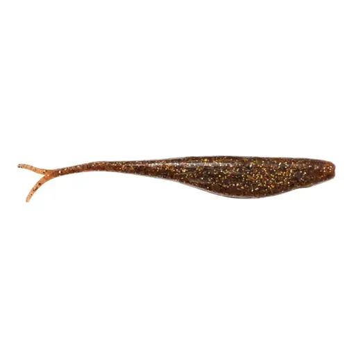 ElaZtech Jerk ShadZ Fishing Jigs Rootbeer Gold ElaZtech Jerk ShadZ Fishing Jigs Rootbeer Gold